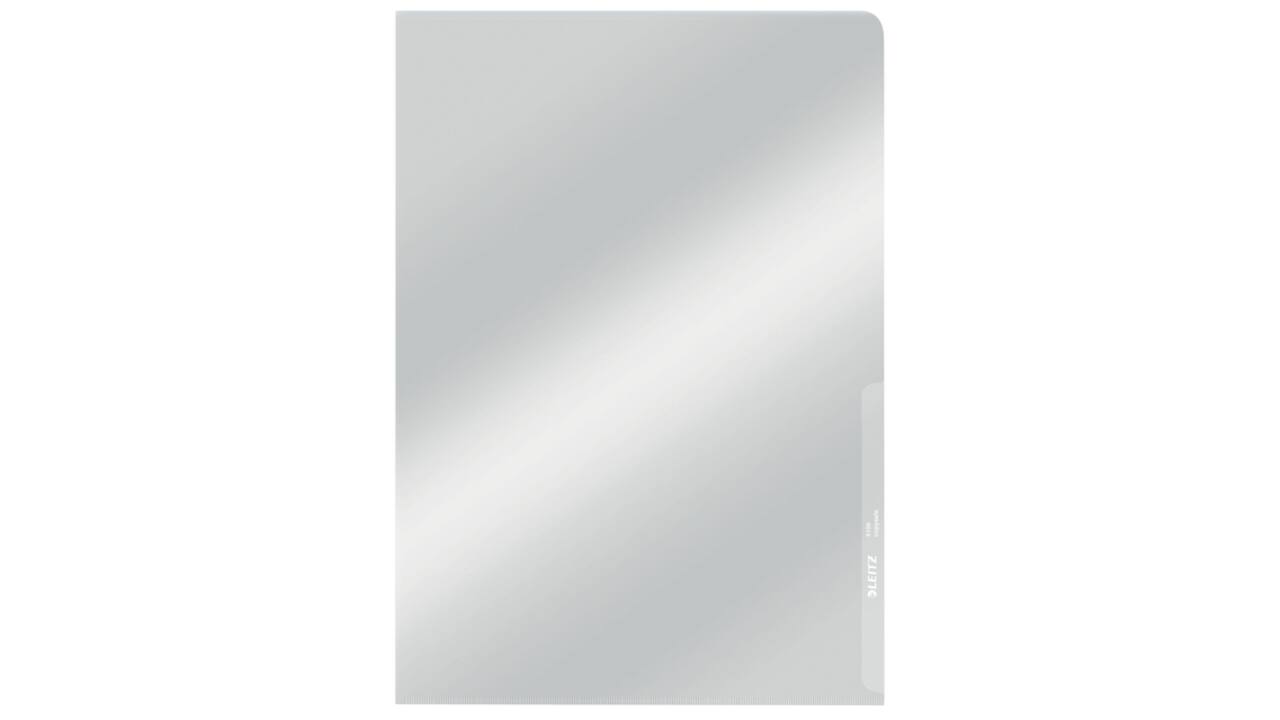 Insteekmap L-model Leitz Premium copy safe 0.15mm PVC A4 glashelder 100 stuks