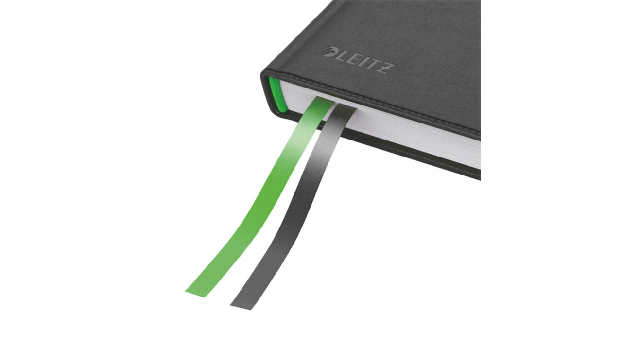 Notitieboek Leitz Complete A5 lijn 160 pagina's 100gr zwart