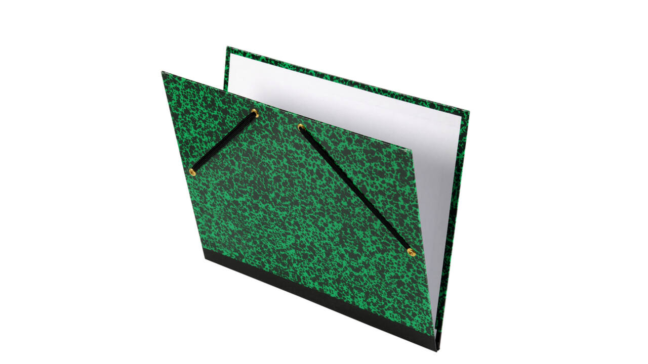 Tekenmap Canson Studio Annonay elastieksluiting 520x720mm groen
