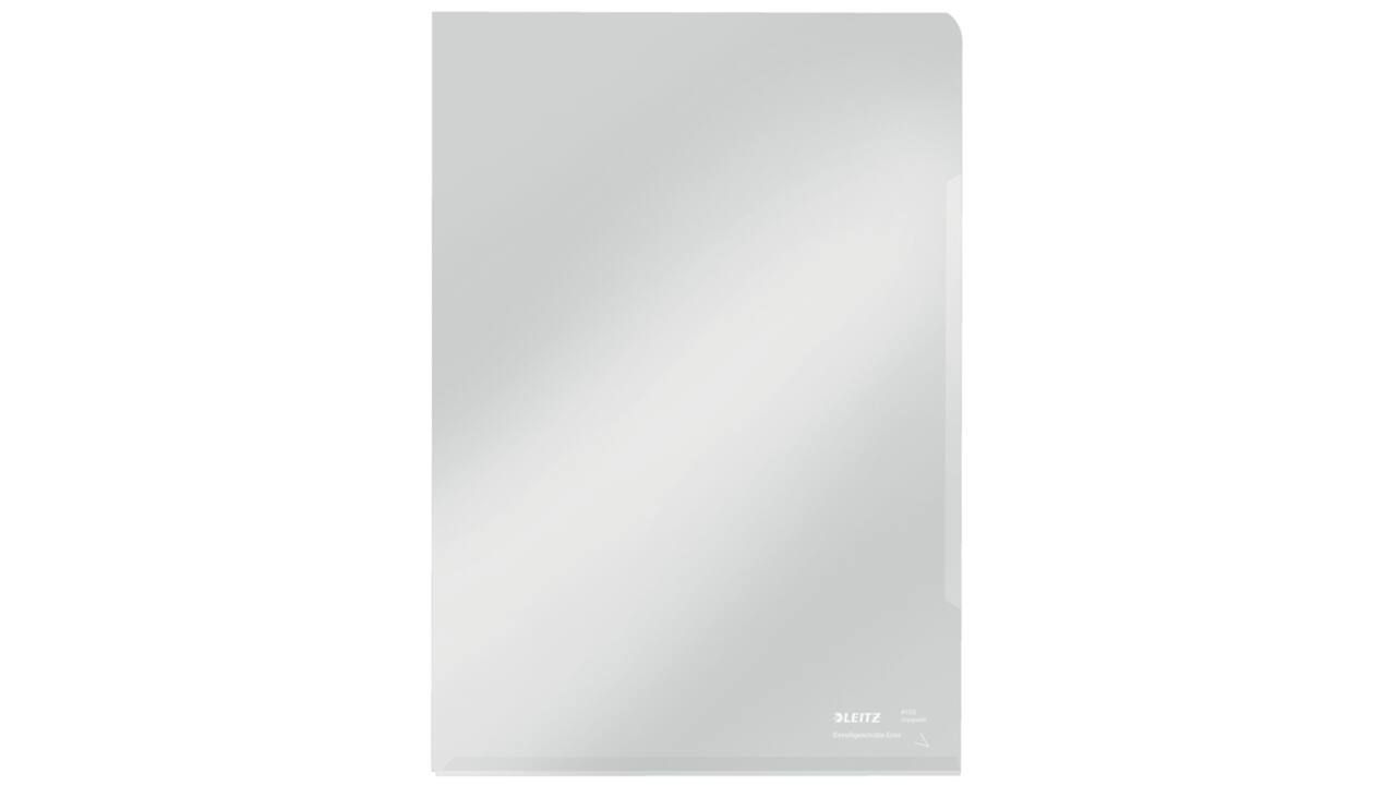 Insteekmap L-model Leitz Premium copy safe 0.15mm PVC A4 transparant 100 stuks