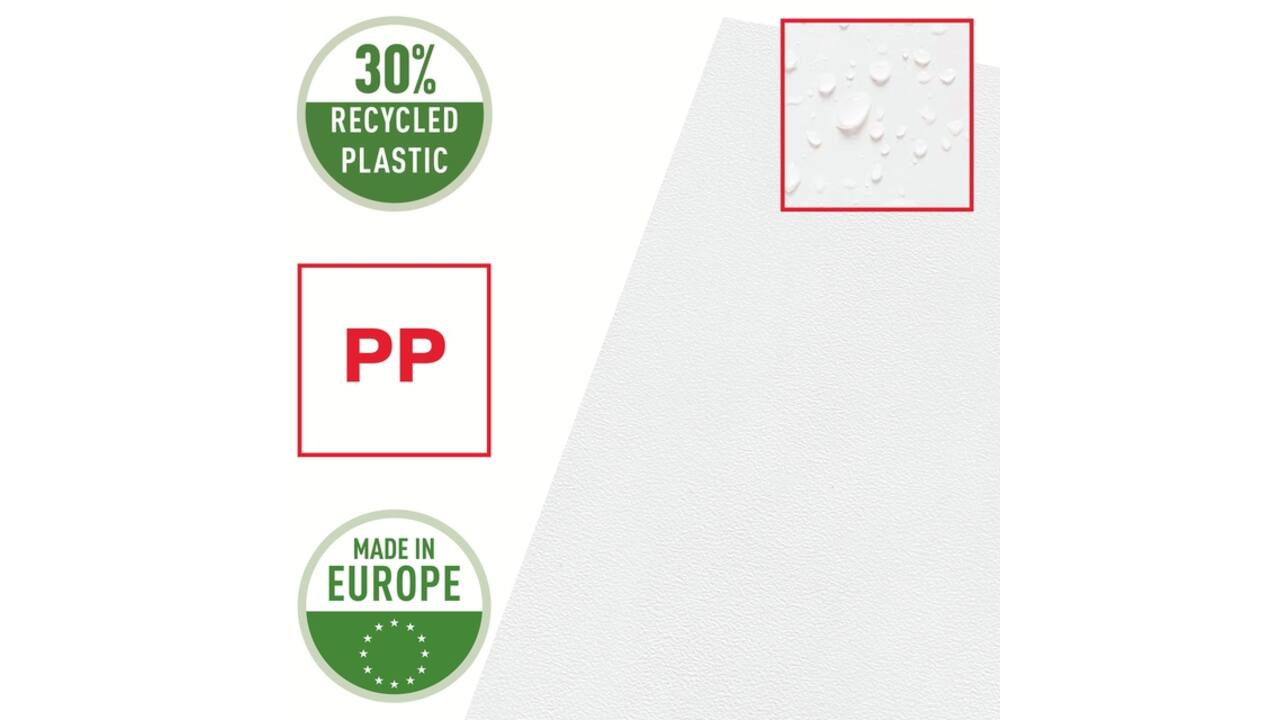 Insteekmap L-model Esselte standaard copy safe PP A4 transparant 100 stuks