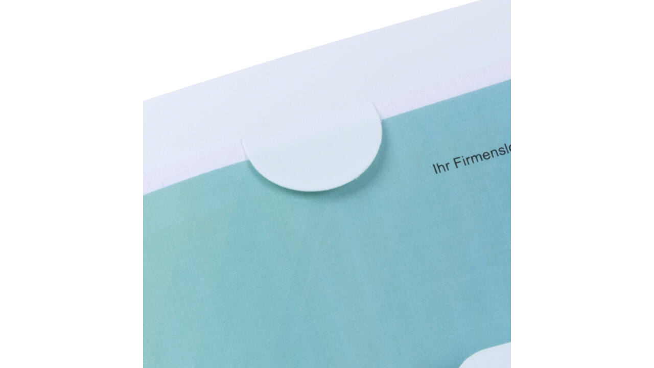 Offertemap Oxford A4 met insteektas 2 kleppen 0.5mm PP wit