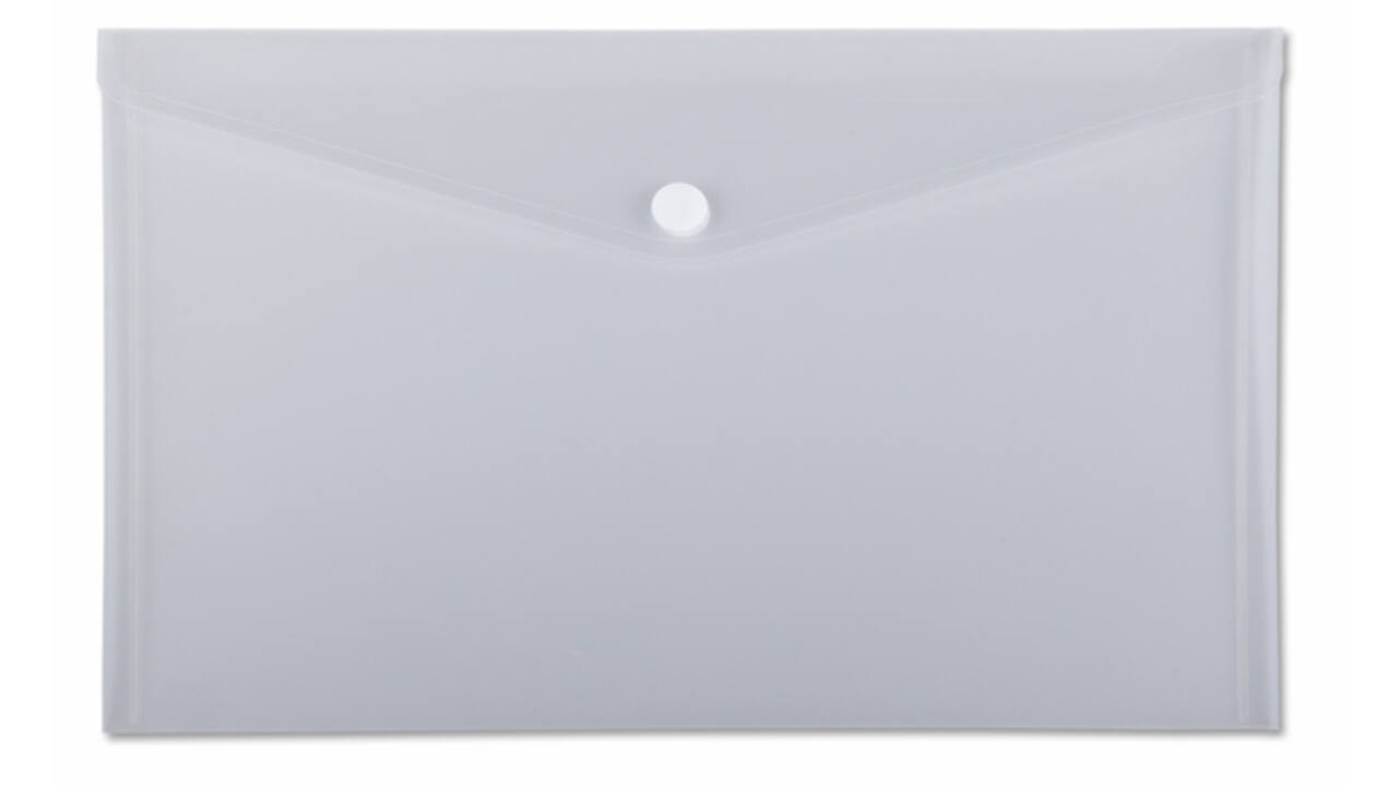 Enveloptas Europel A3 435x310mm dwars PP transparant wit