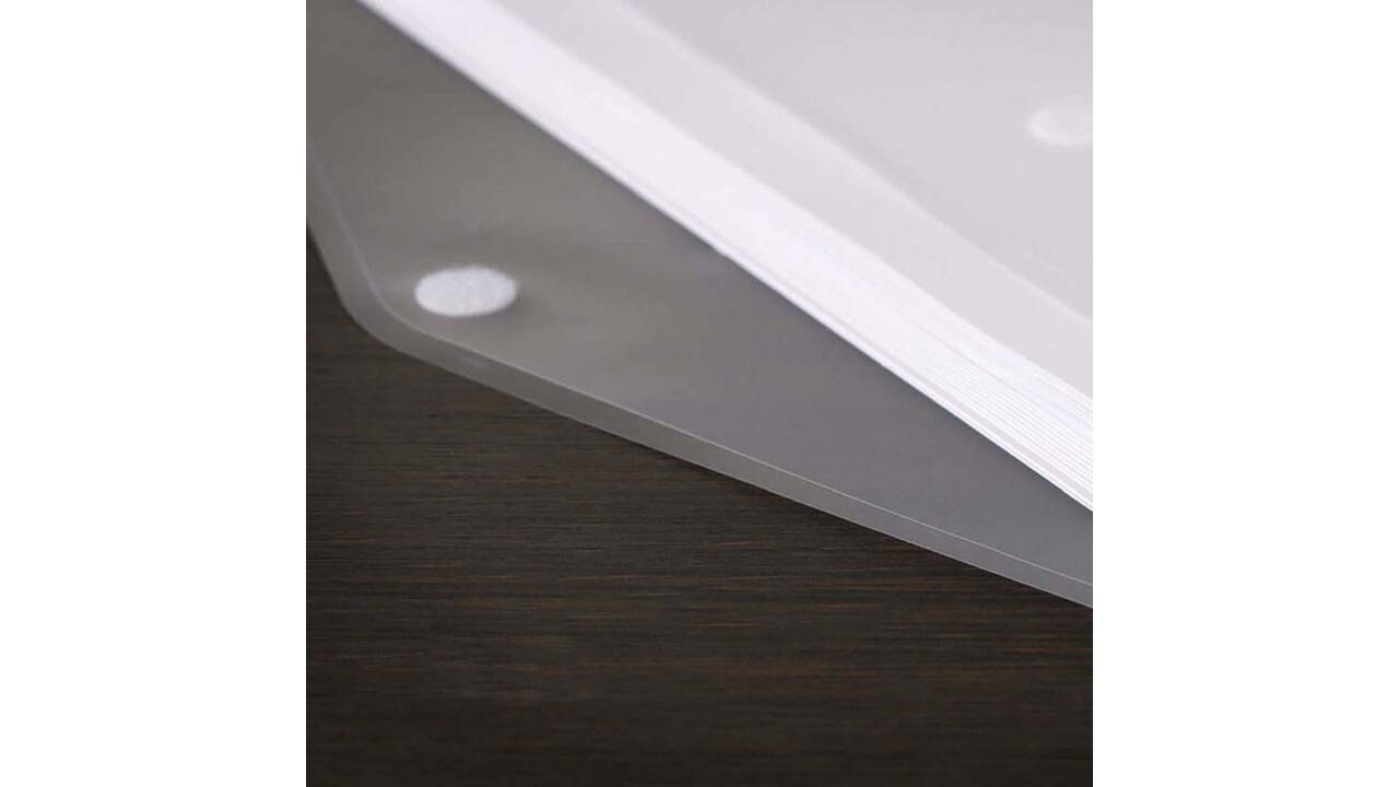 Enveloptas Europel A3 435x310mm dwars PP transparant wit