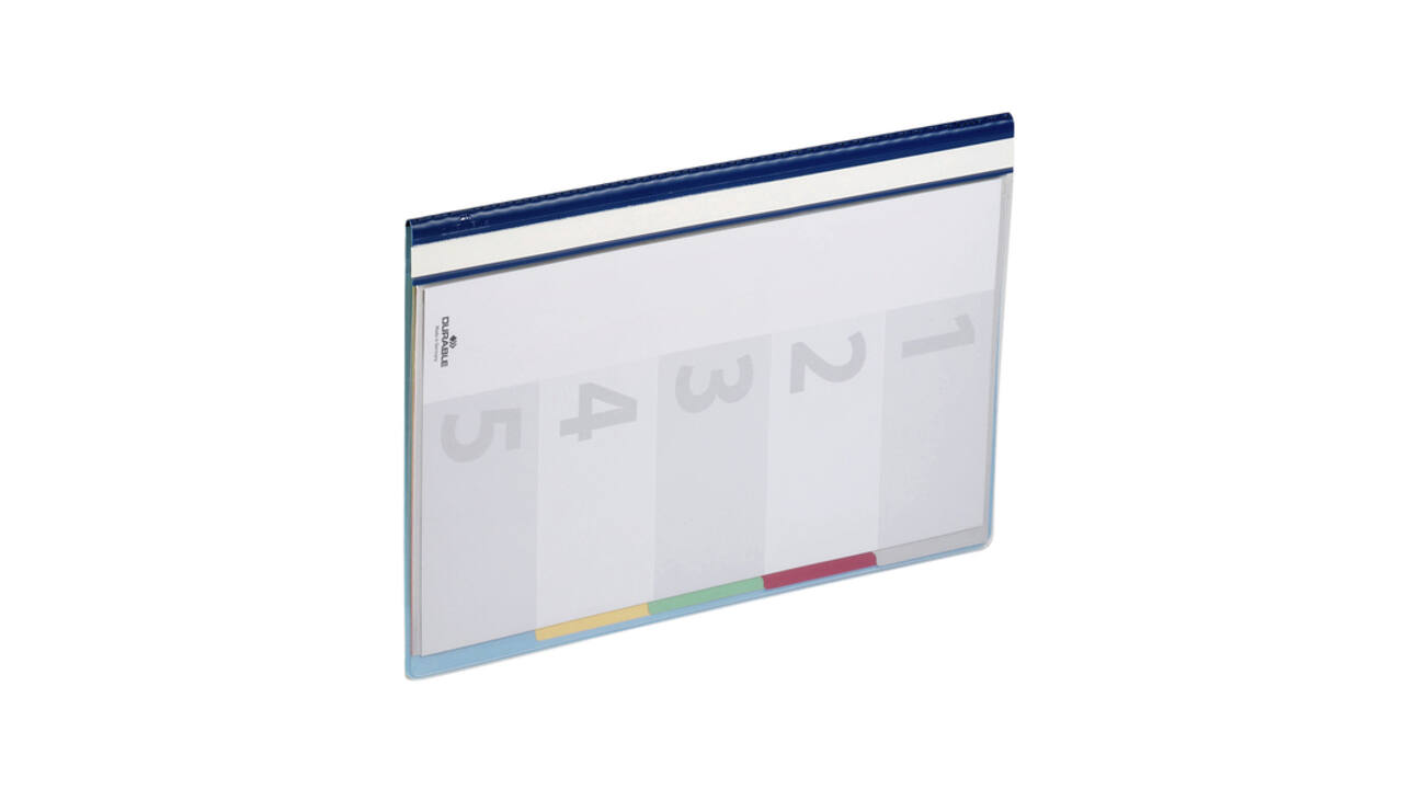 Organisatiemap Durable Divisoflex A4 blauw