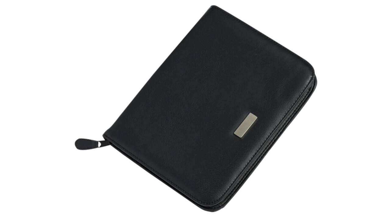 Schrijfmap Rillstab Excellent deluxe A5 lederlook zwart