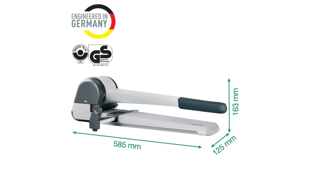 Perforator Leitz 5182 super 250 vel zilver