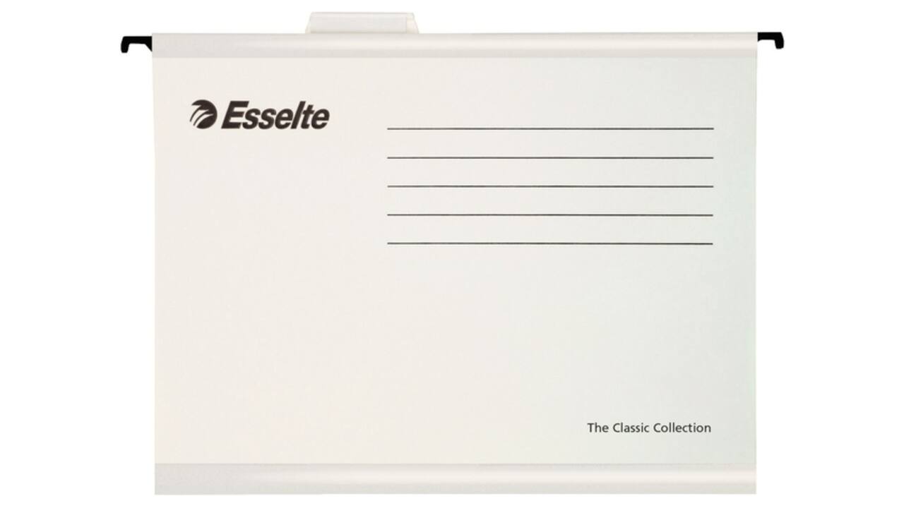 Hangmap Esselte Classic A4 V-bodem 345x240mm wit