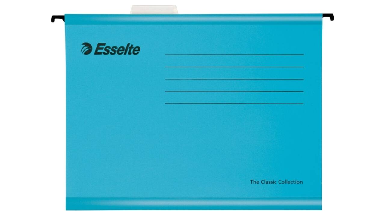 Hangmap Esselte Classic A4 V-bodem 345x240mm blauw