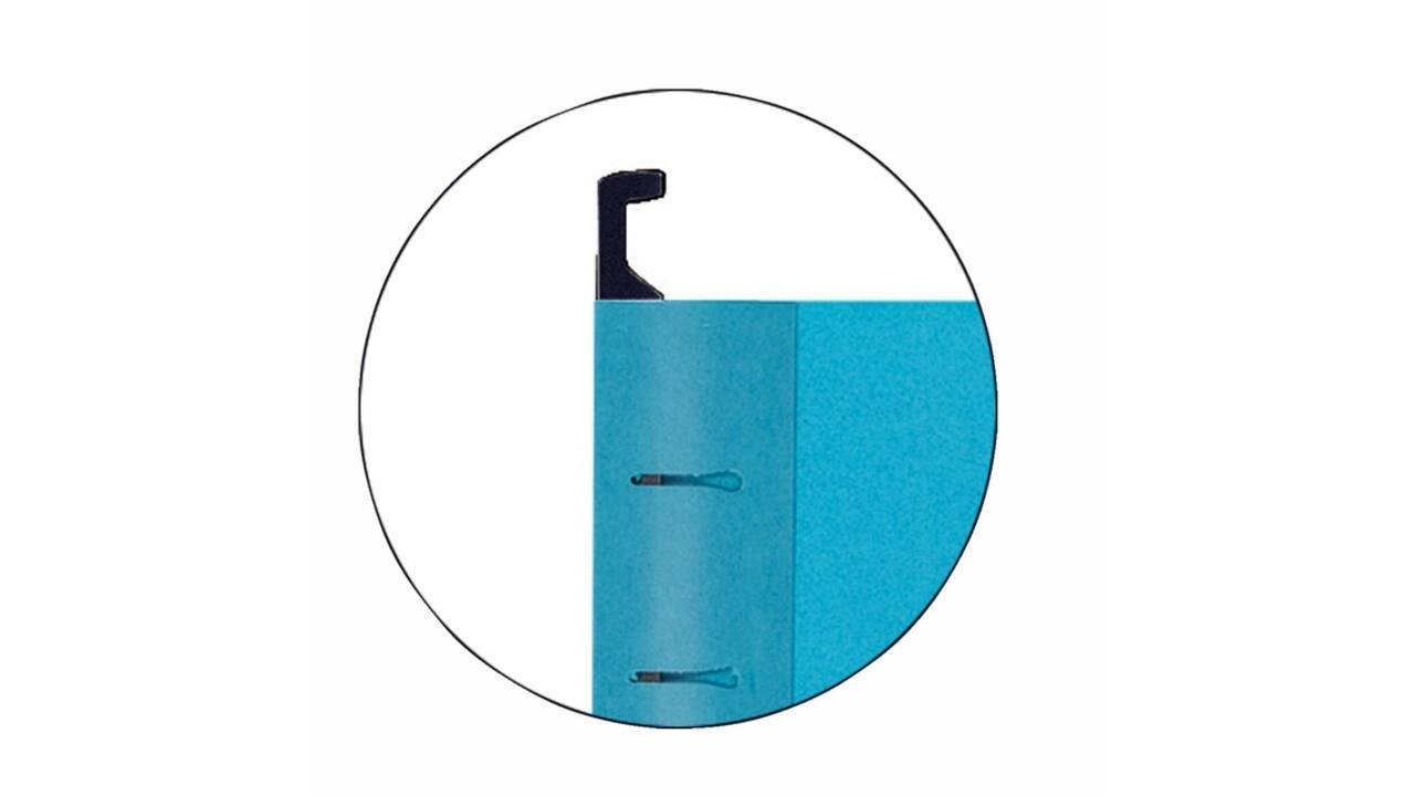 Hangmap Esselte Classic A4 V-bodem 345x240mm blauw