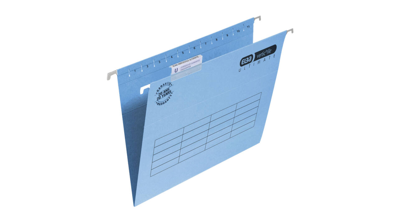 Hangmap Elba Verticfile Ultimate A4 V bodem blauw