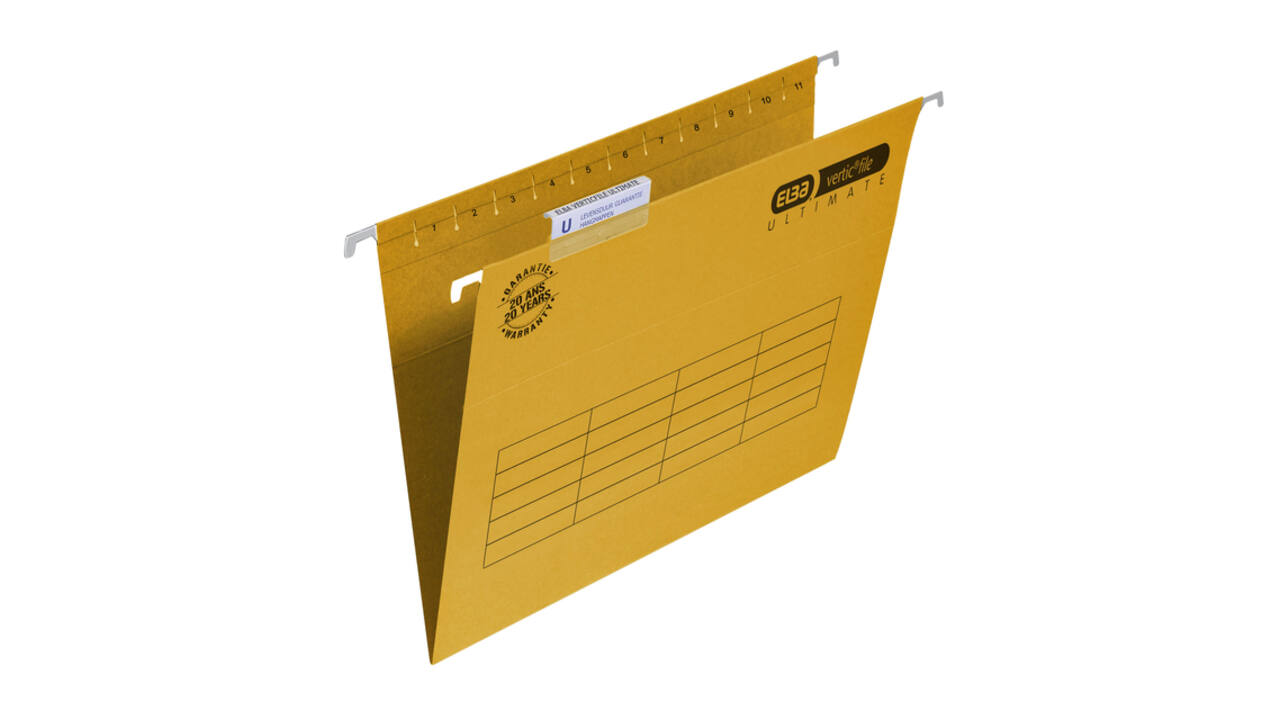 Hangmap Elba Verticfile Ultimate A4 V bodem geel
