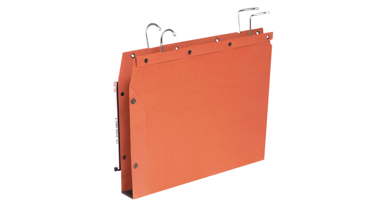 Hangmap Elba TUB folio U-bodem 30mm oranje