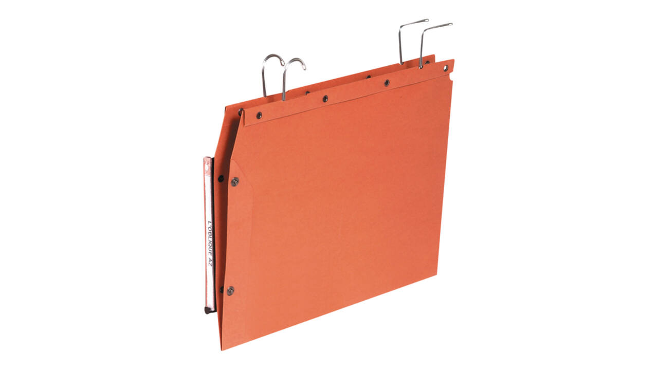 Hangmap Elba TUB A4 V-bodem oranje