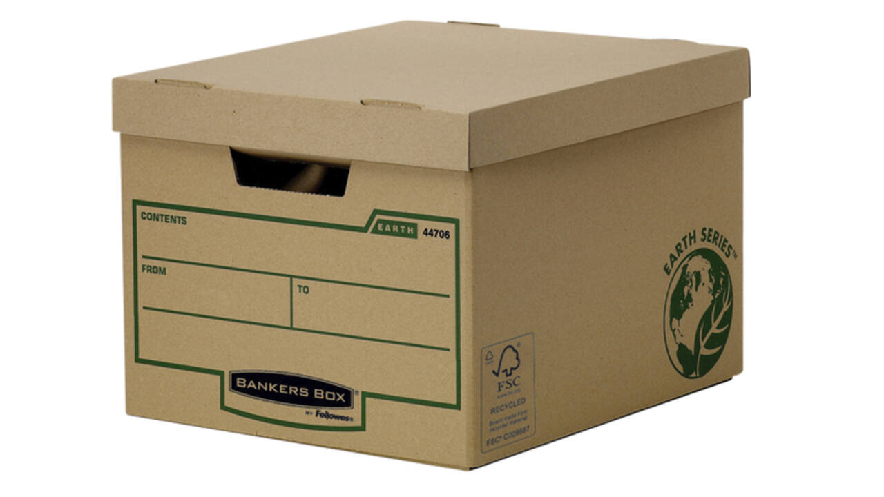 Archiefdoos Bankers Box Earth 270x335x391mm bruin
