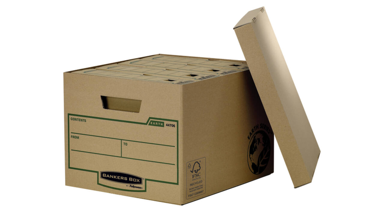Archiefdoos Bankers Box Earth 270x335x391mm bruin