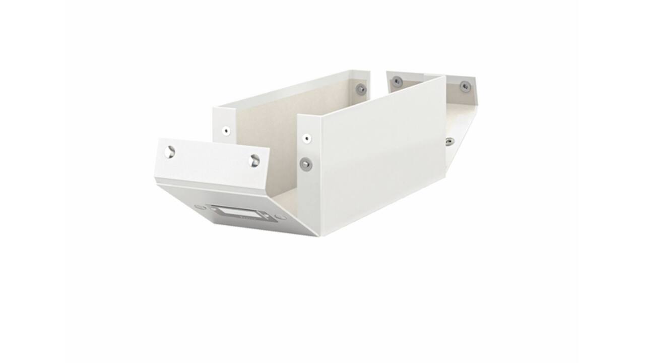 CD-opbergdoos Leitz Click & Store WOW  gerecycled karton 143x136x352mm wit