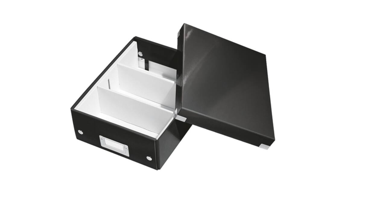 Sorteerbox Leitz WOW Click & Store 280x100x370mm gerecycled karton wit