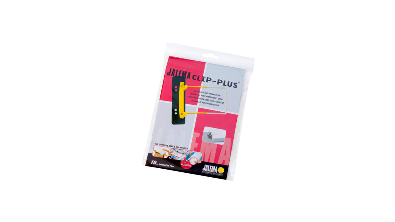 Bundelmechaniek Djois JalemaClip-Plus zwart 10 stuks