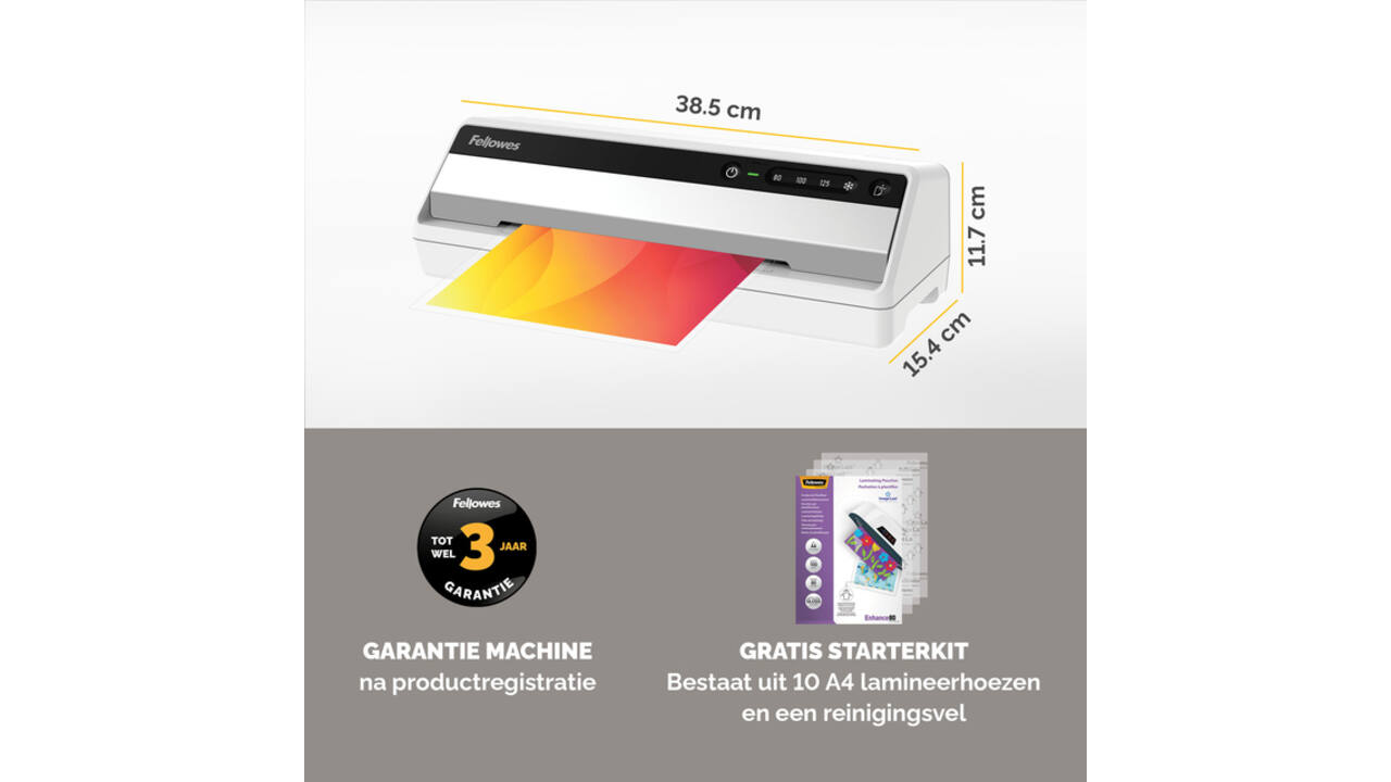 Lamineermachine Fellowes Saturn 3i A4