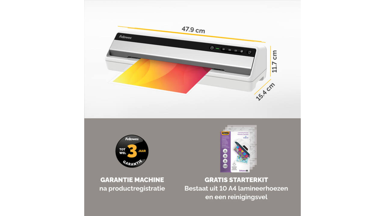 Lamineermachine Fellowes Saturn 3i A3