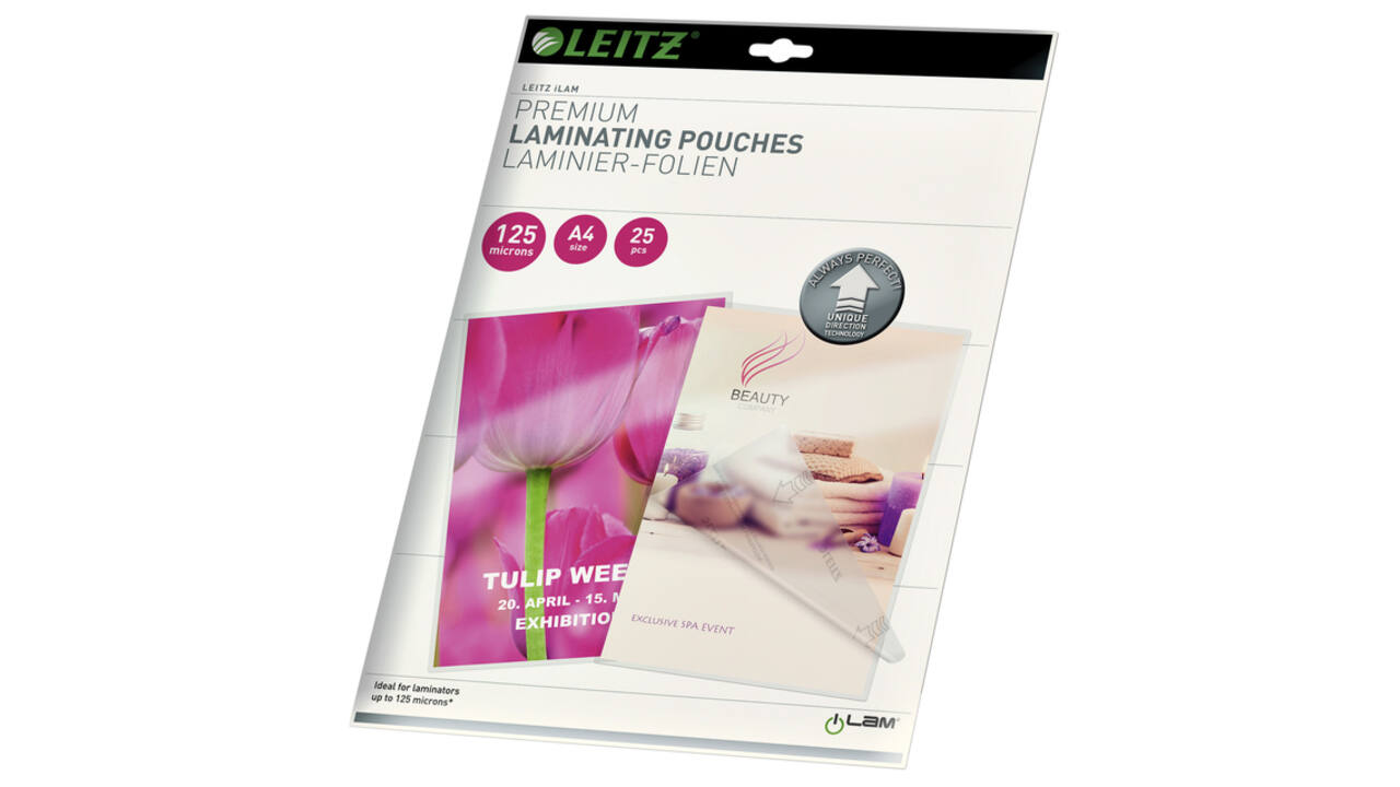 Lamineerhoes Leitz iLAM A4 2x125micron 25 stuks