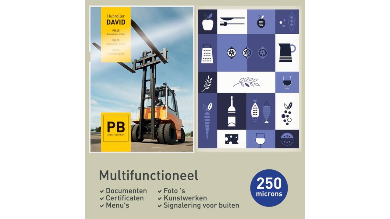 Lamineerhoes Leitz iLAM A4 2x250micron 100 stuks