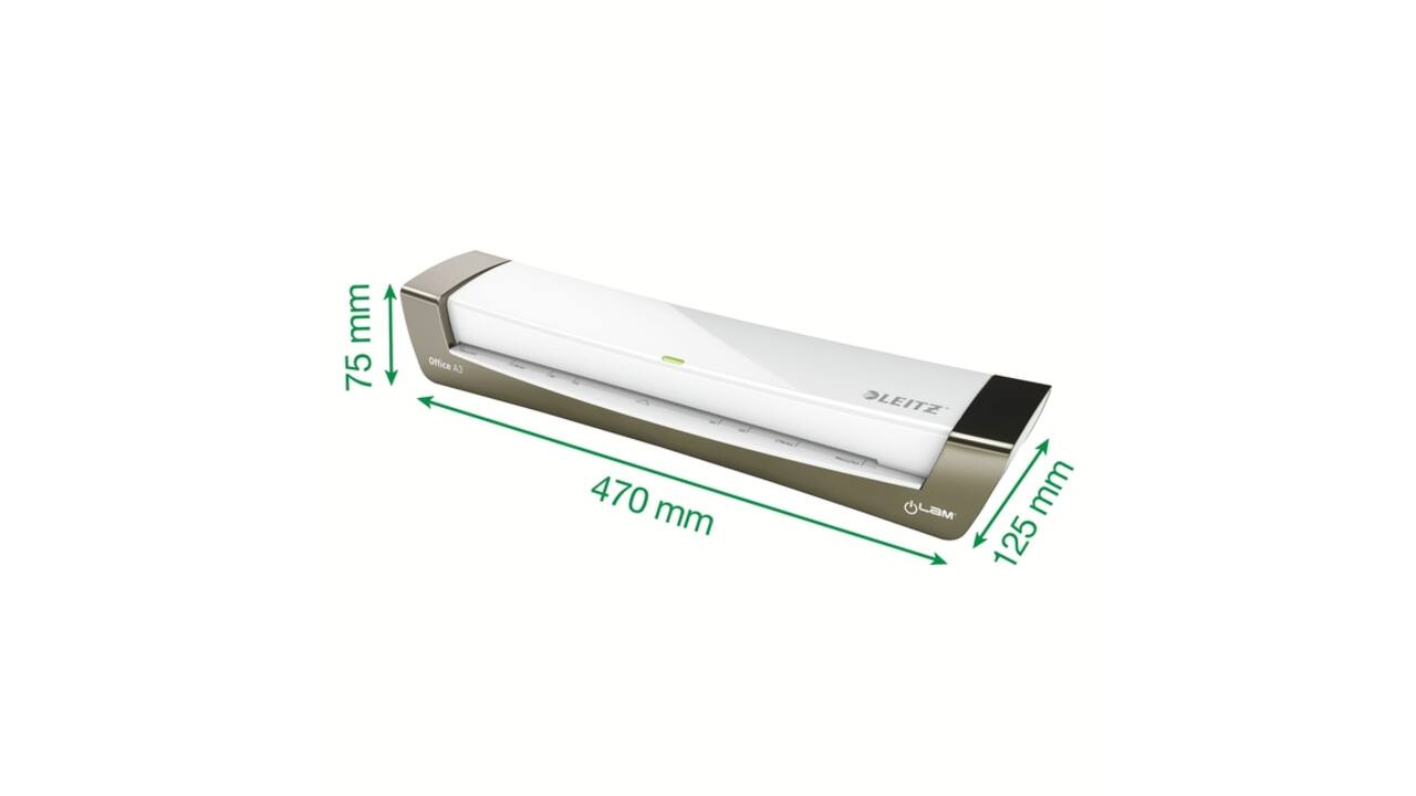 Lamineermachine Leitz iLAM Office A3 zilver