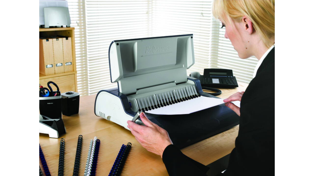 Inbindmachine Fellowes Quasar-E 21-gaats