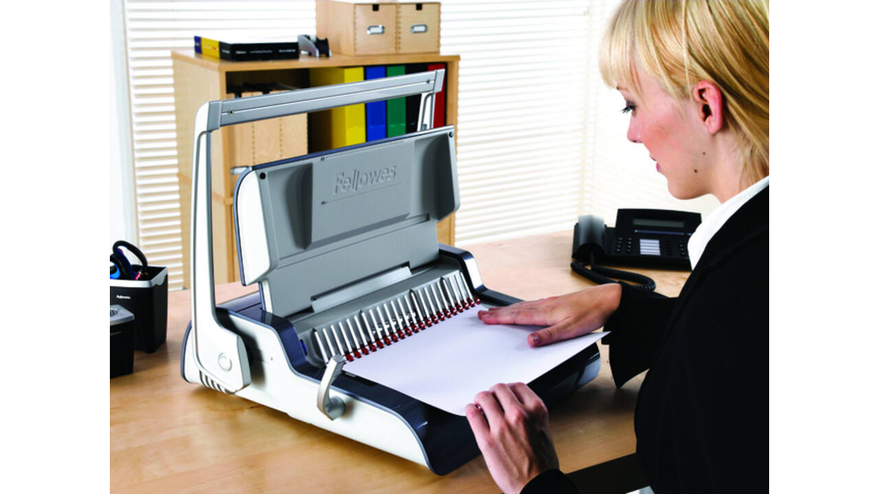 Inbindmachine Fellowes Quasar+ 21-gaats