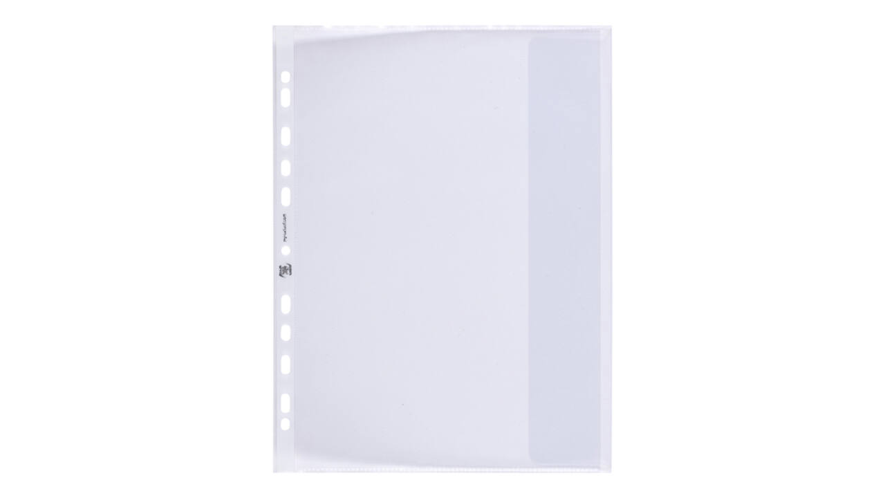 Showtas Oxford 71443 11-gaats PP 0.09mm generfd met klep 10 stuks