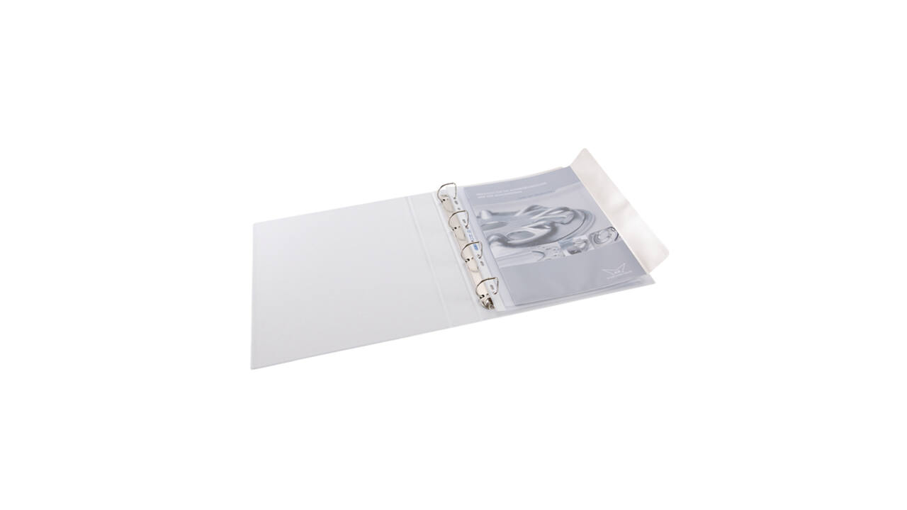 Showtas Oxford 71443 11-gaats PP 0.09mm generfd met klep 10 stuks