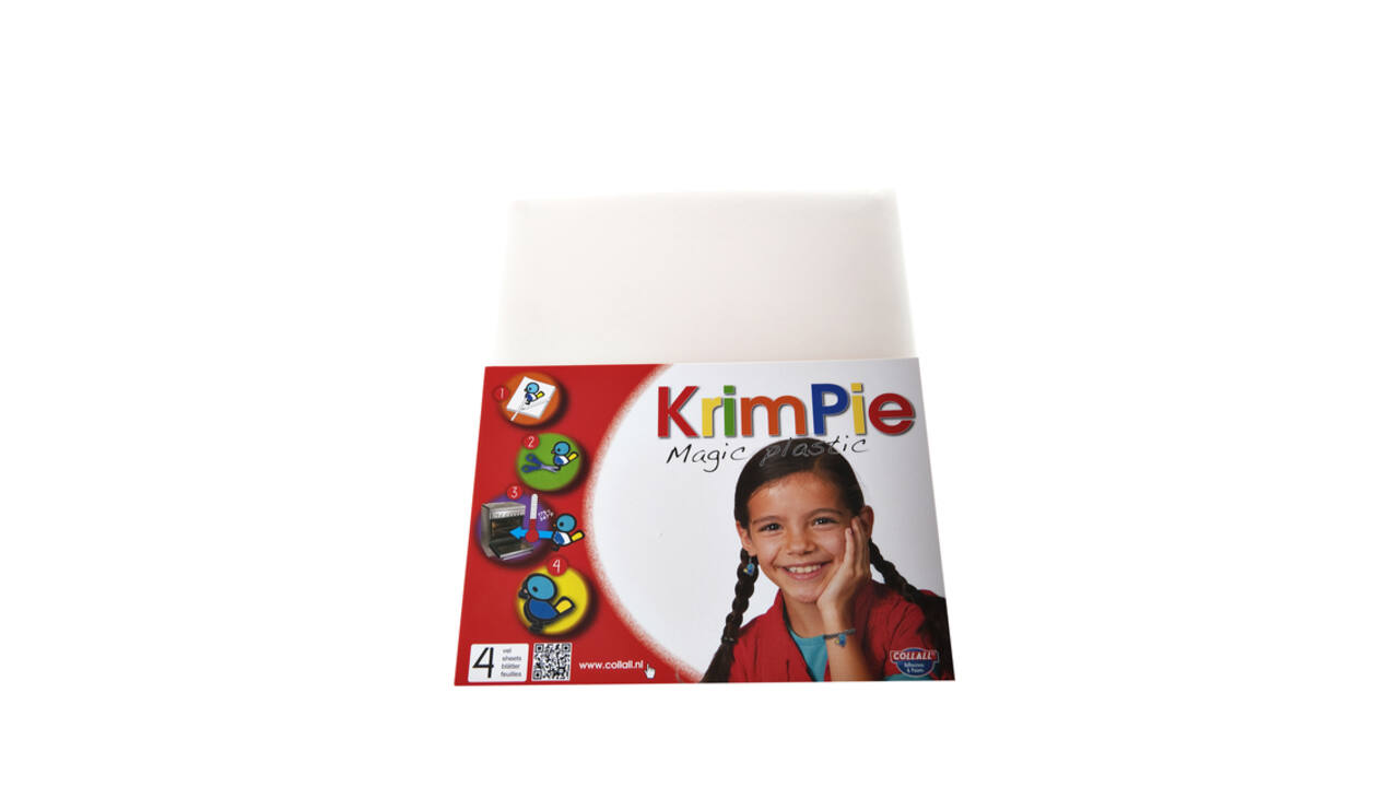 Krimpievel Collall Magic Plastic transparant set à 4 vel