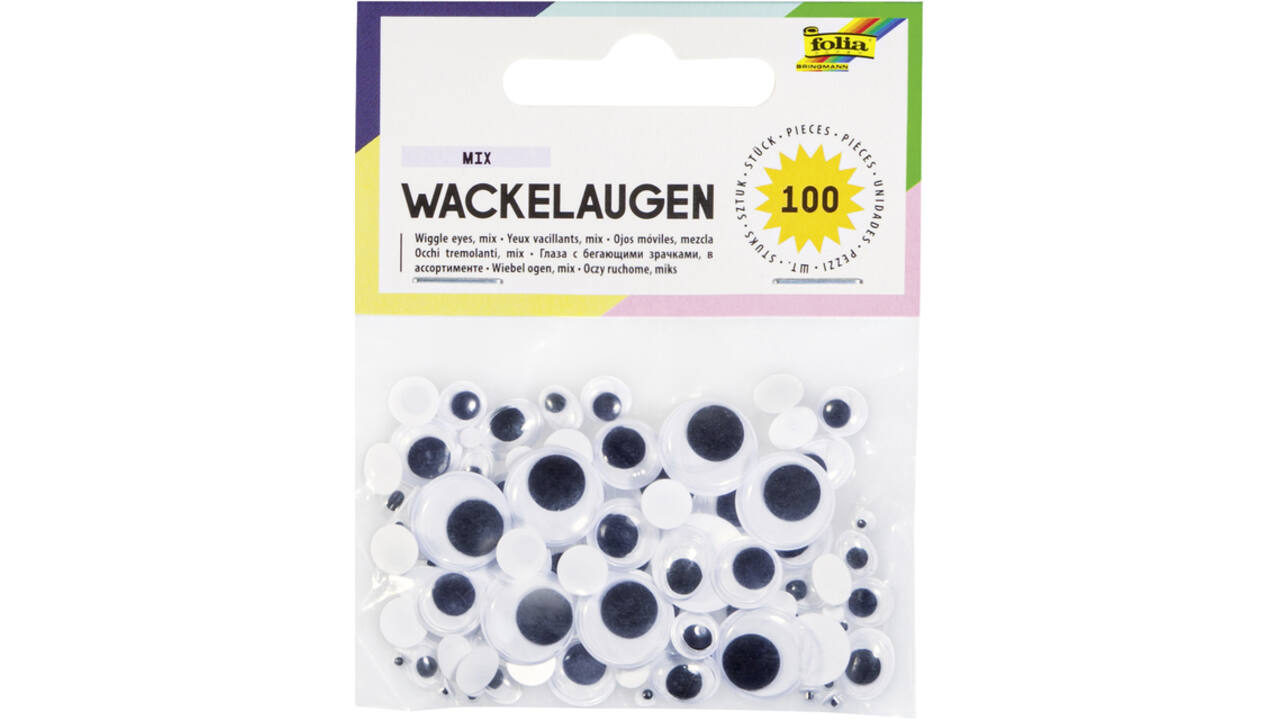 Wiebelogen Folia 100 stuks 6 formaten wit 100 stuks