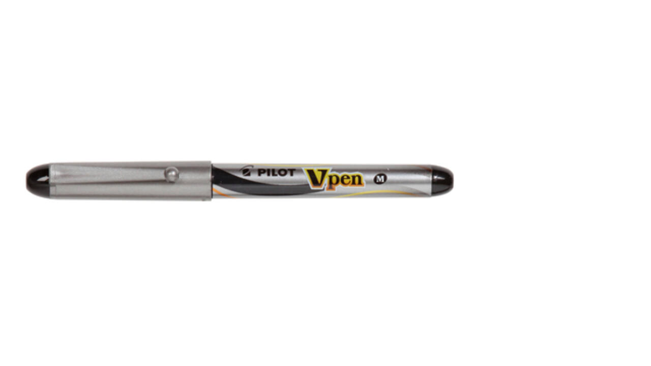 Vulpen Pilot Vpen medium zilver/zwart