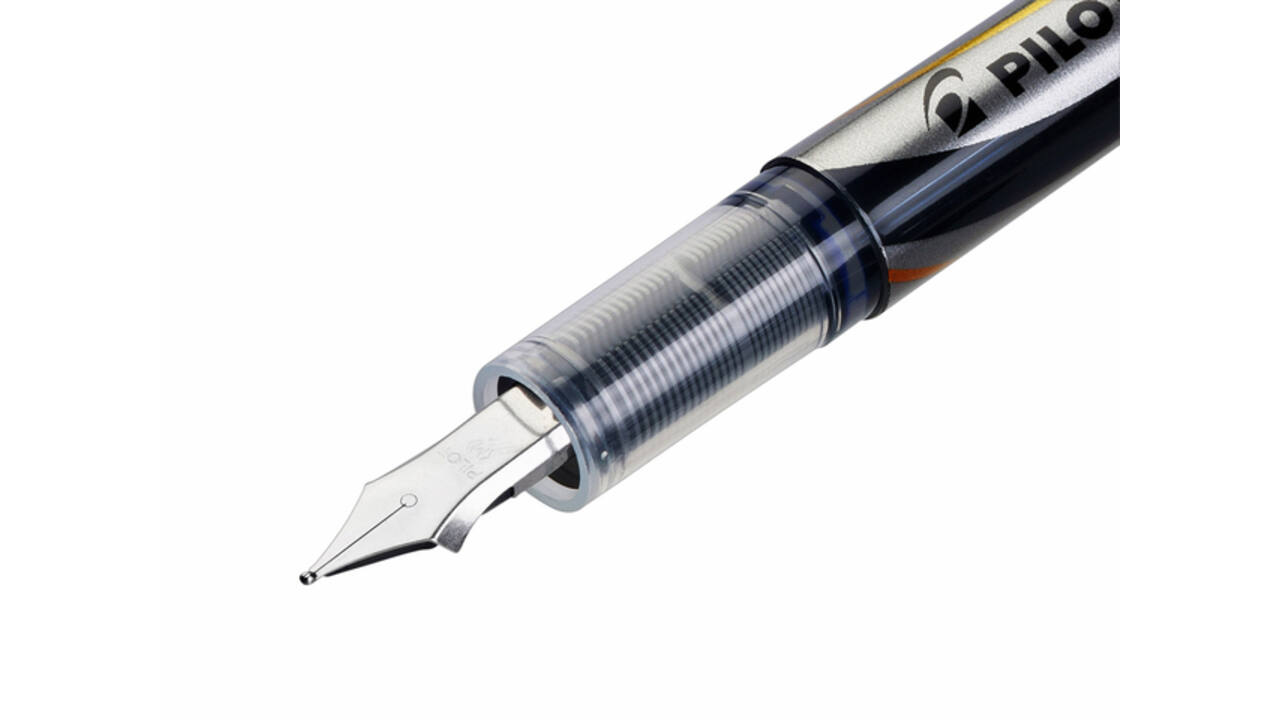 Vulpen Pilot Vpen medium zilver/blauw