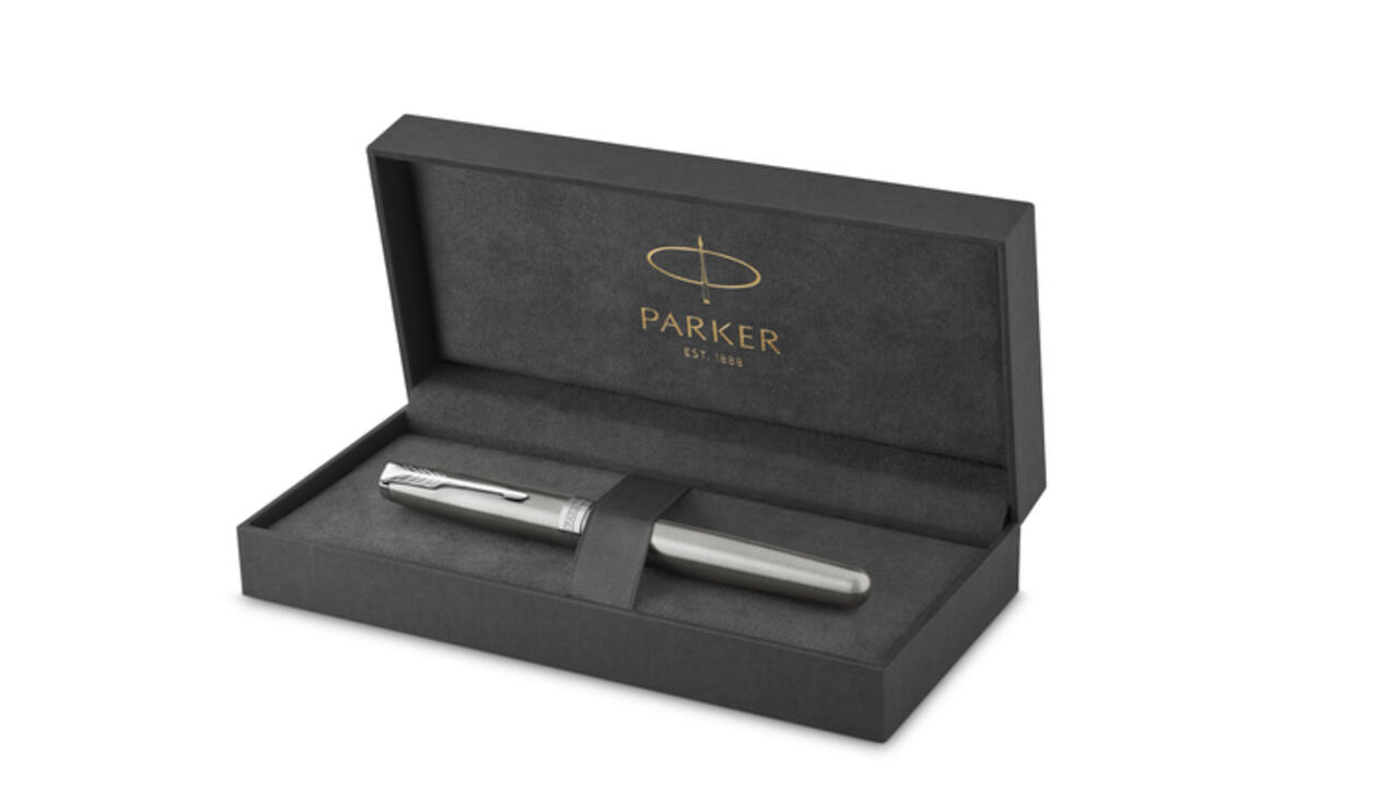 Vulpen Parker Sonnet stainless steel CT medium