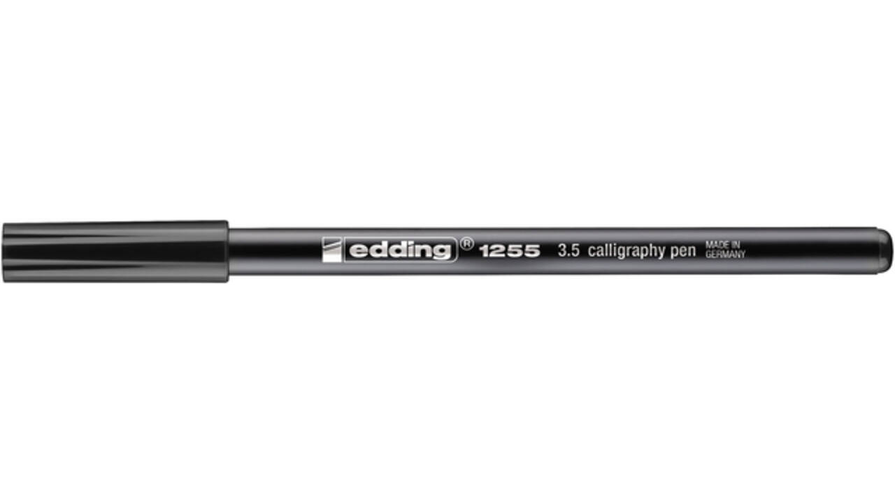 Kalligrafiepen edding 1255 3.5mm zwart