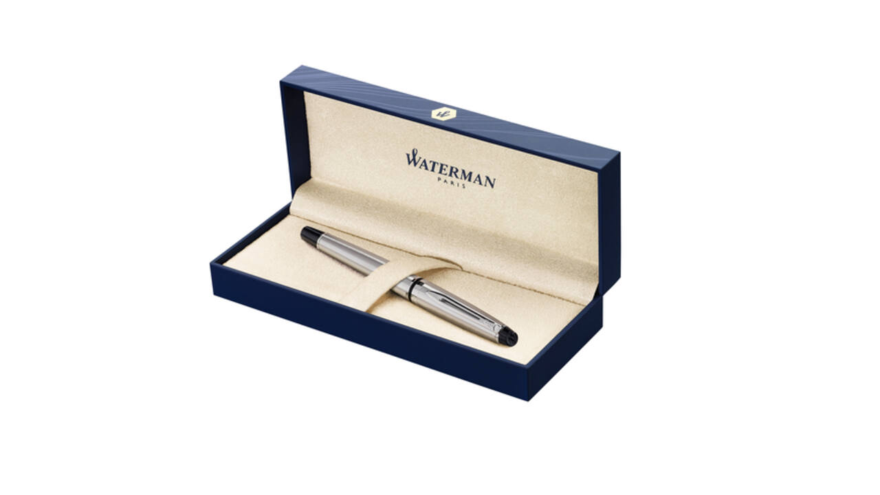 Vulpen Waterman Expert stainless steel CT medium