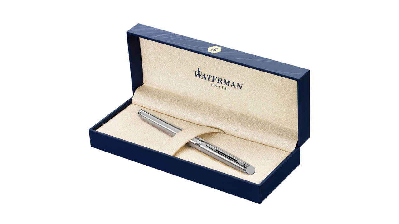 Vulpen Waterman Hémisphère stainless steel CT fijn