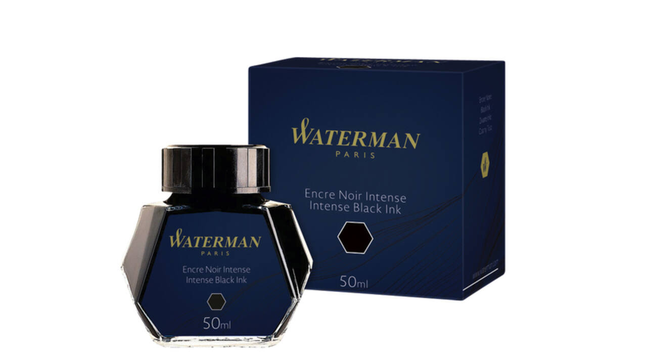 Vulpeninkt Waterman 50ml standaard zwart