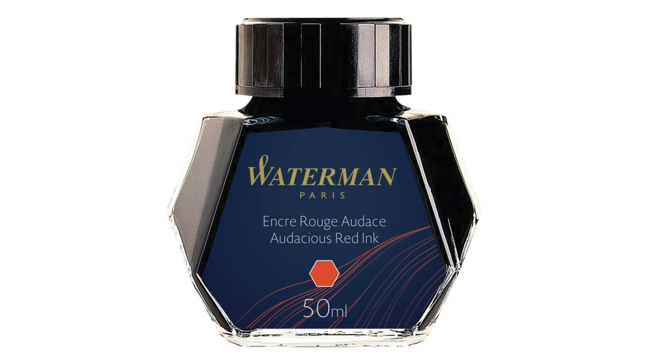 Vulpeninkt Waterman 50ml standaard rood
