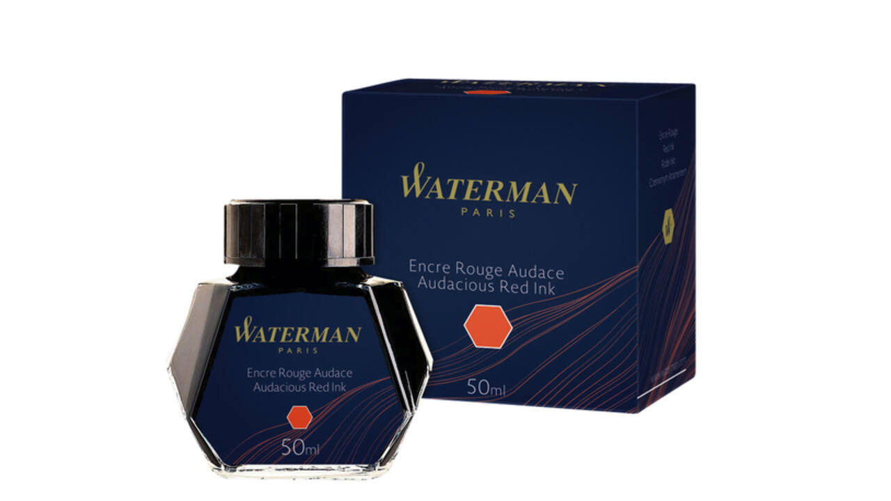 Vulpeninkt Waterman 50ml standaard rood