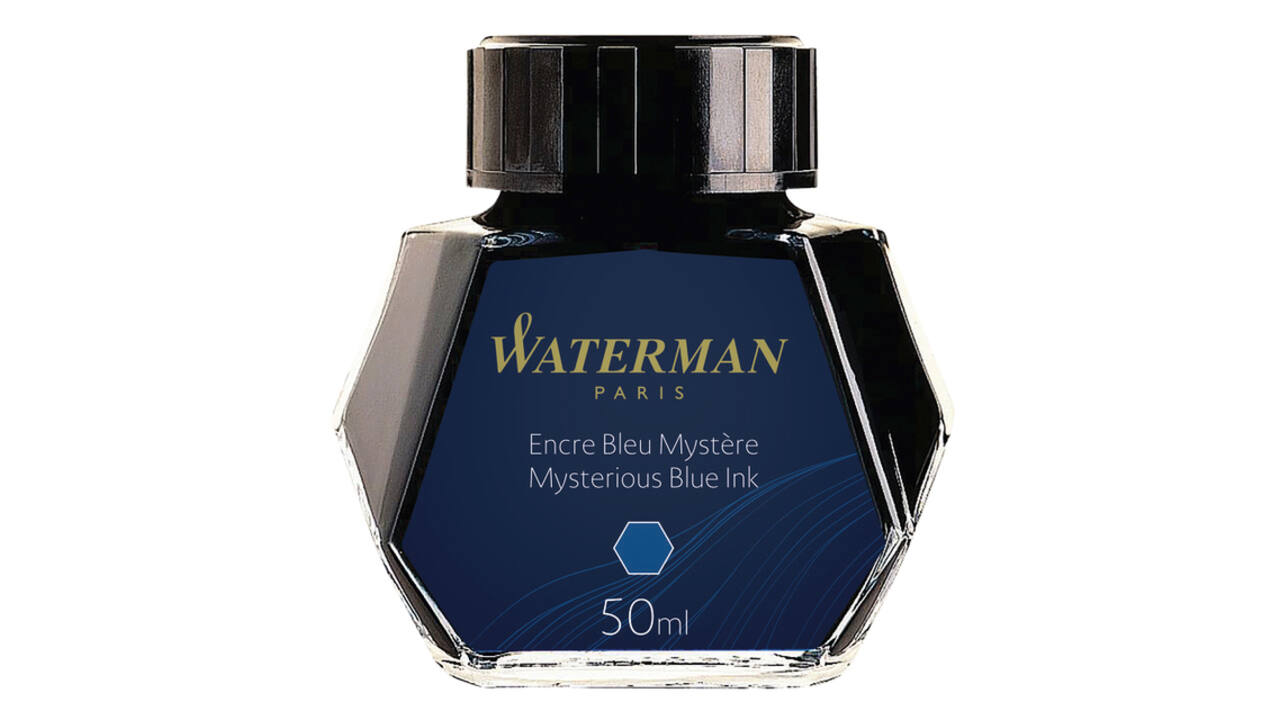 Vulpeninkt Waterman 50ml standaard blauw-zwart