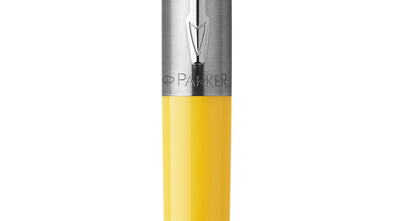 Balpen Parker Jotter Original yellow CT medium blister à 1 stuk