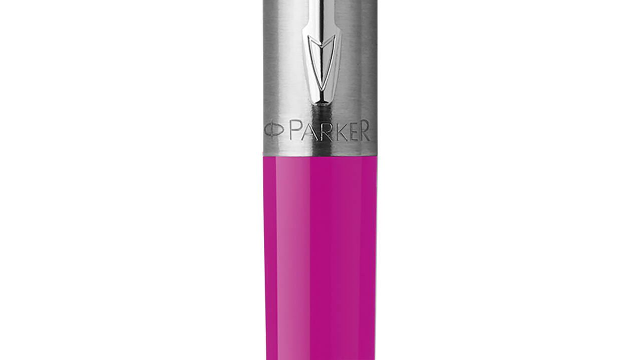 Balpen Parker Jotter Original  pink CT medium blister à 1 stuk