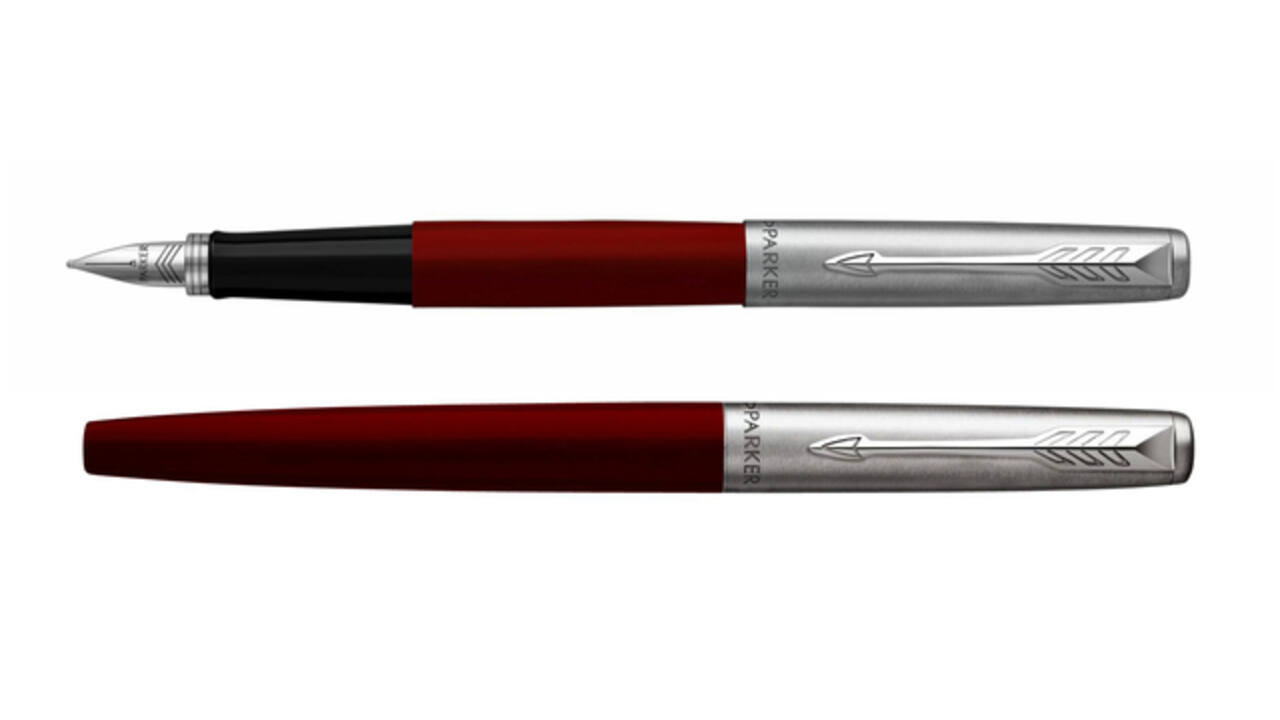 Vulpen Parker Jotter Original CT M rood blister à 1 stuk