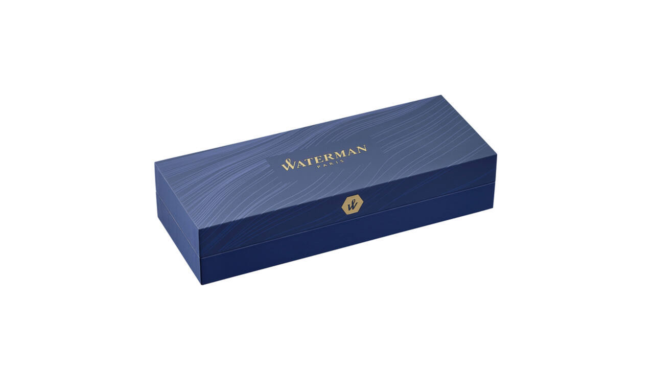 Balpen Waterman Hémisphère black lacquer GT medium