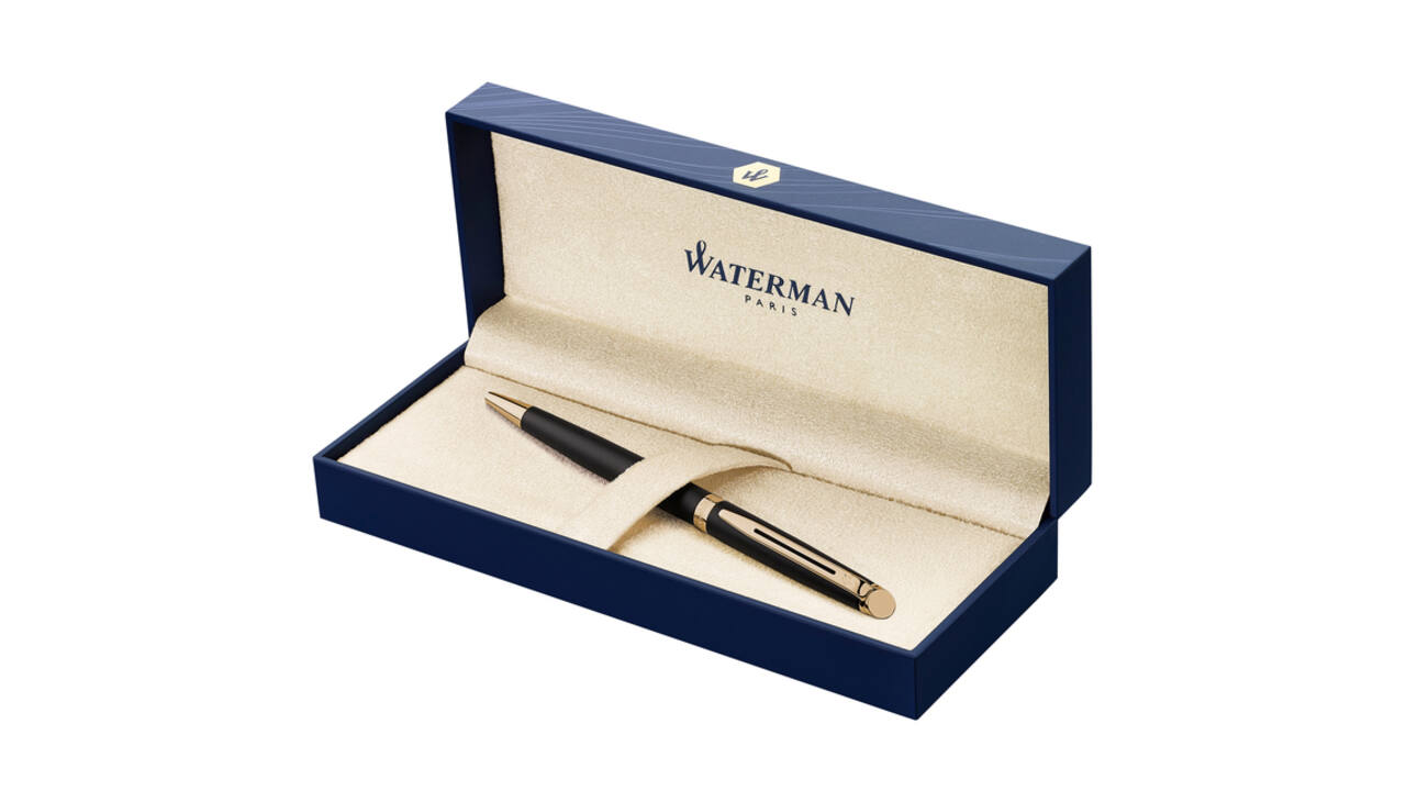 Balpen Waterman Hémisphère matt black GT medium