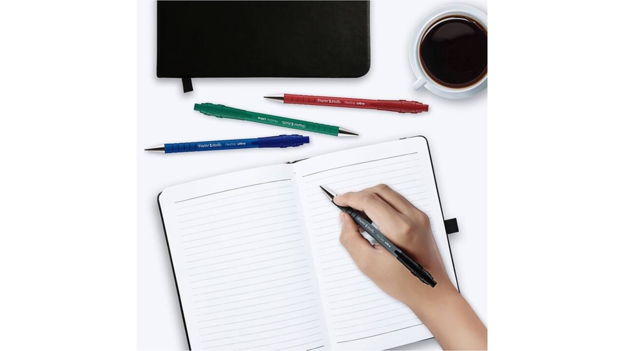 Balpen Paper Mate Flexgrip Ultra medium rood